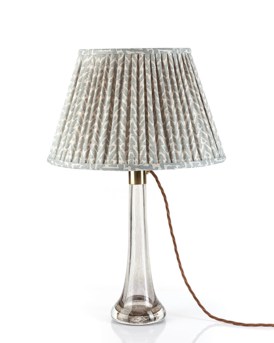 Light Blue Rabanna Round Lampshade