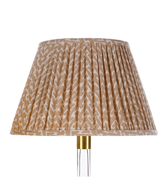Nut Brown Rabanna Round Lampshade