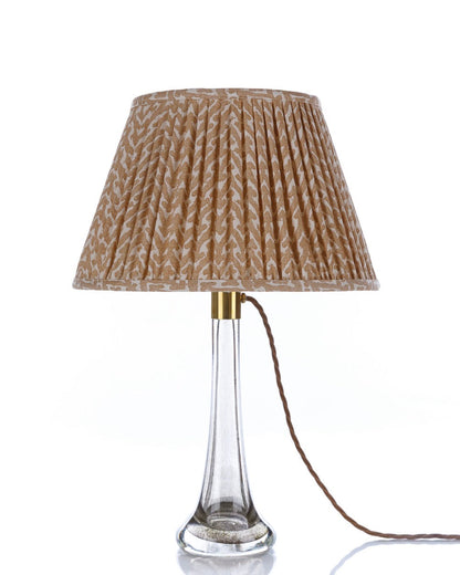 Nut Brown Rabanna Round Lampshade