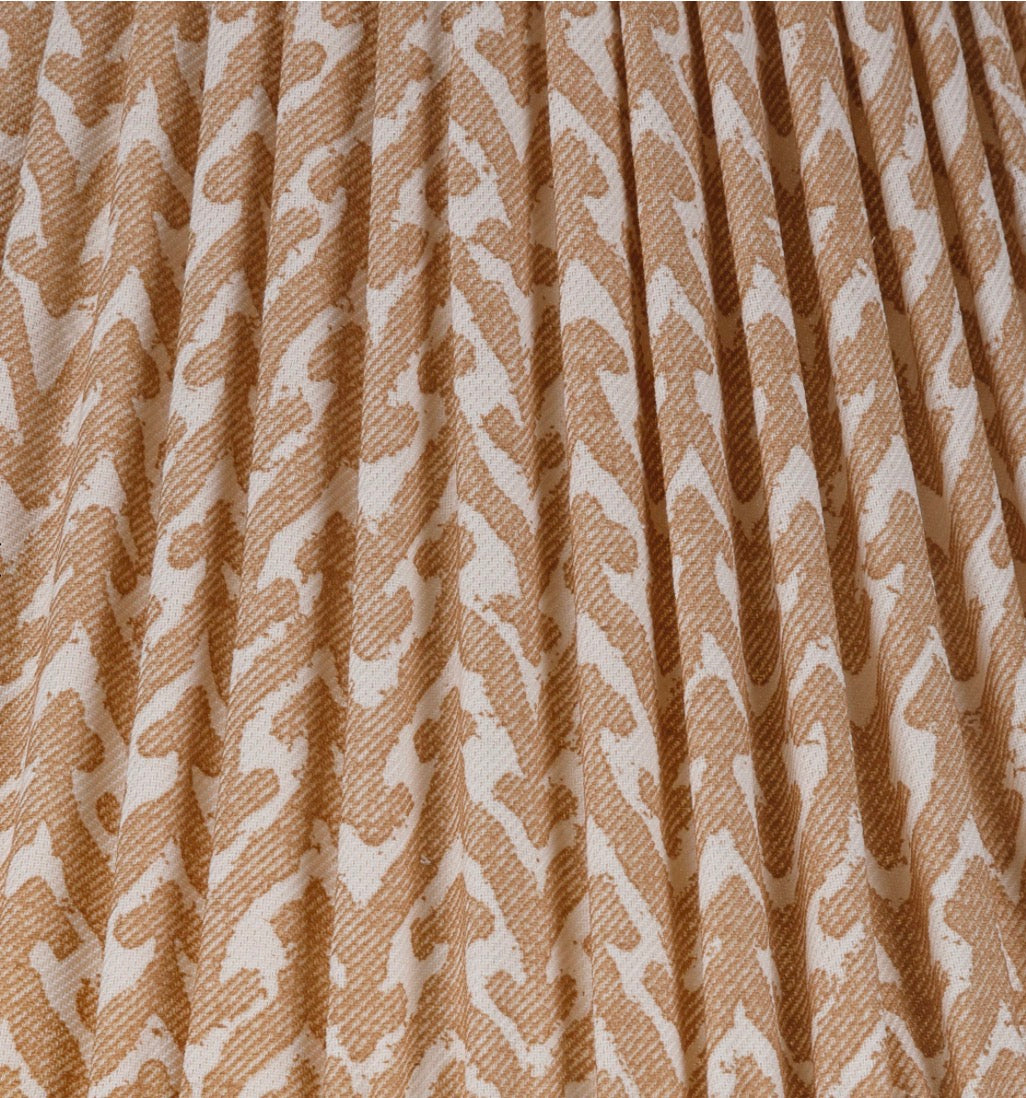 Nut Brown Rabanna Round Lampshade