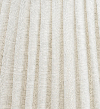 Ivory Plain Round Lampshade