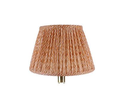 Orange Popple Round Lampshade