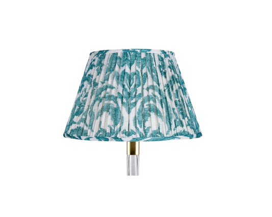Teal Marlborough Round Lampshade