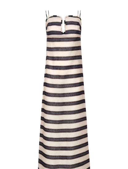 Antonia Linen Midi Dress