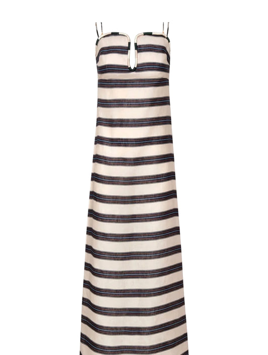 Antonia Linen Midi Dress