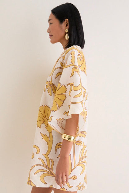 Andina Linen Mini Tunic
