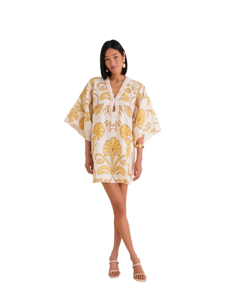 Andina Linen Mini Tunic