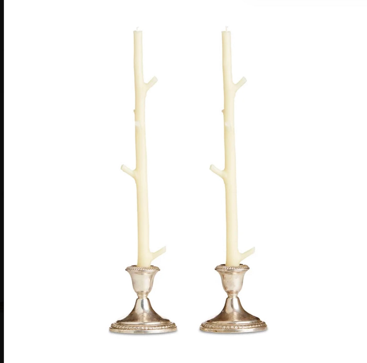 Stick candles maple - pair