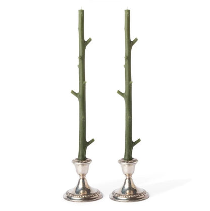 Stick candles maple - pair