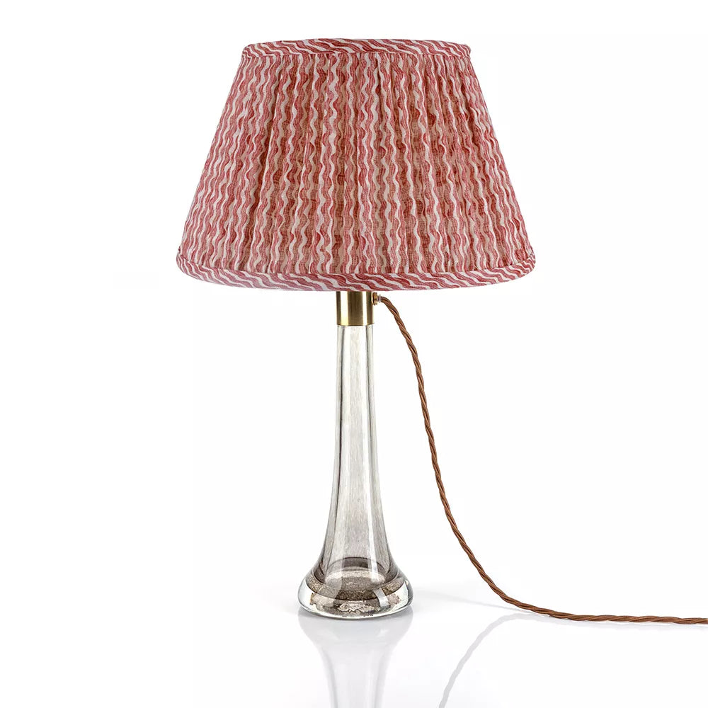 Red Popple Round Lampshade