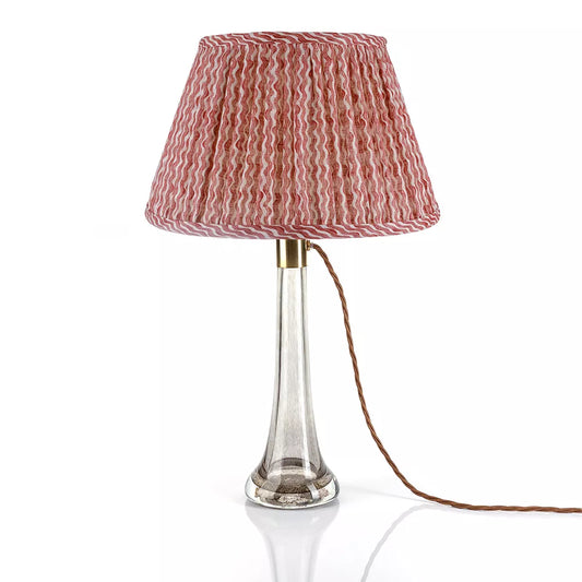 Red Popple Round Lampshade