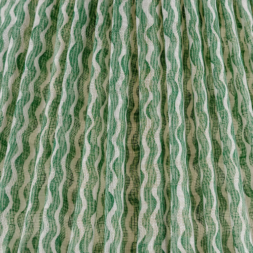 Green Popple Round Lampshade