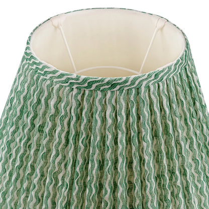 Green Popple Round Lampshade