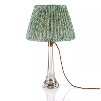 Green Popple Round Lampshade