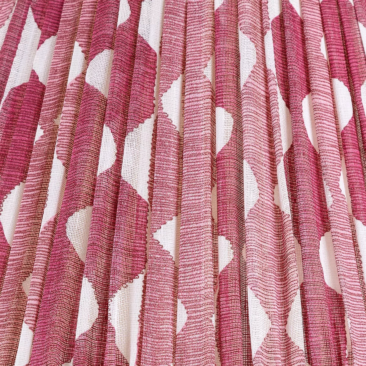 Fuchsia Whittle Round Lampshade