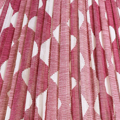 Fuchsia Whittle Round Lampshade