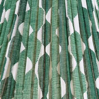 Green Whittle Round Lampshade