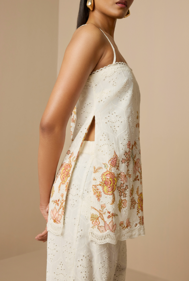 Niti High Slit Top