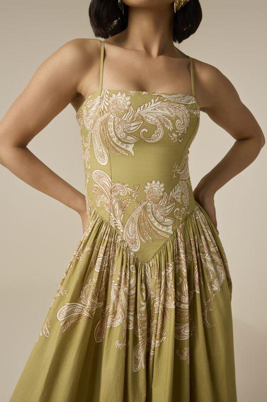 Sakhi Corset Maxi Dress