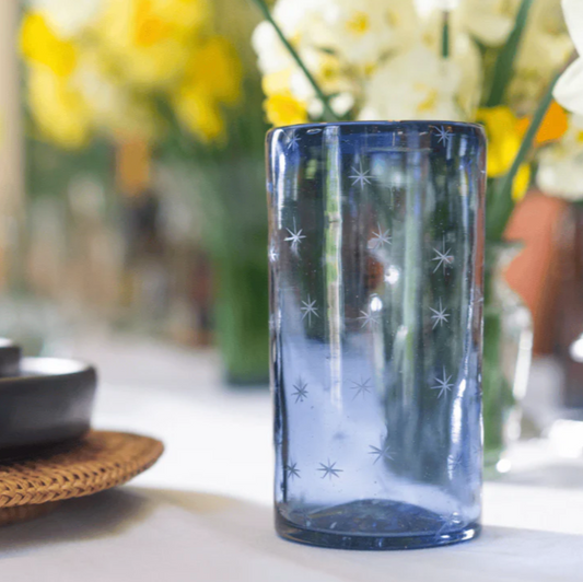 Starry Night Tom Collins Glass