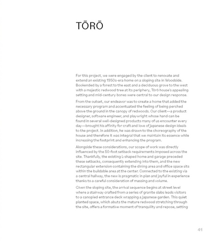 In Situ: Unique Homes Crafted for California Living