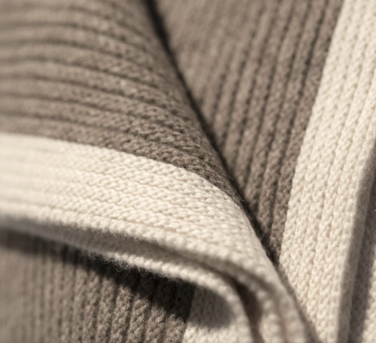 Ribbed Yak Down Throw