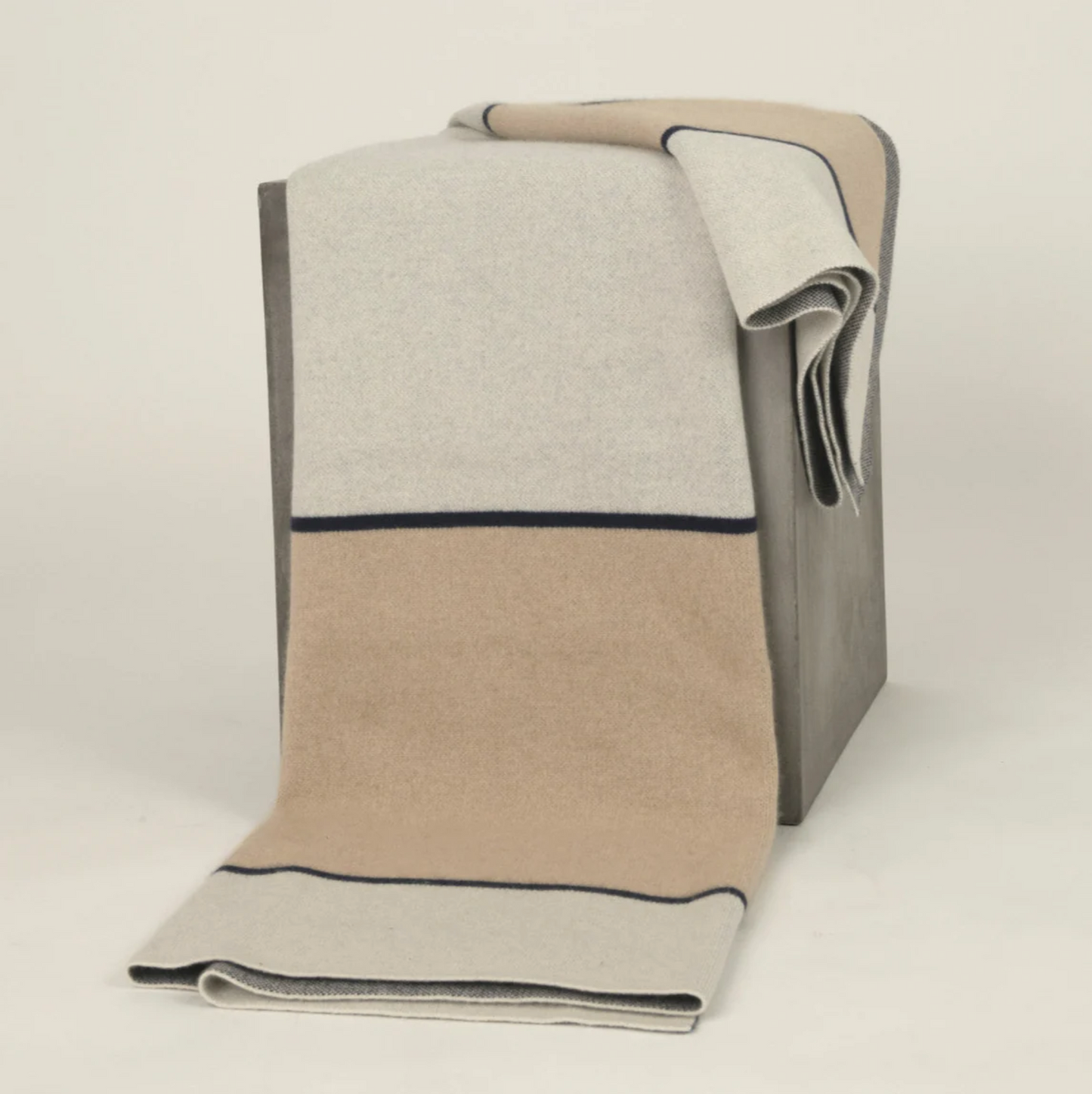 Cashmere Color Filled Throw