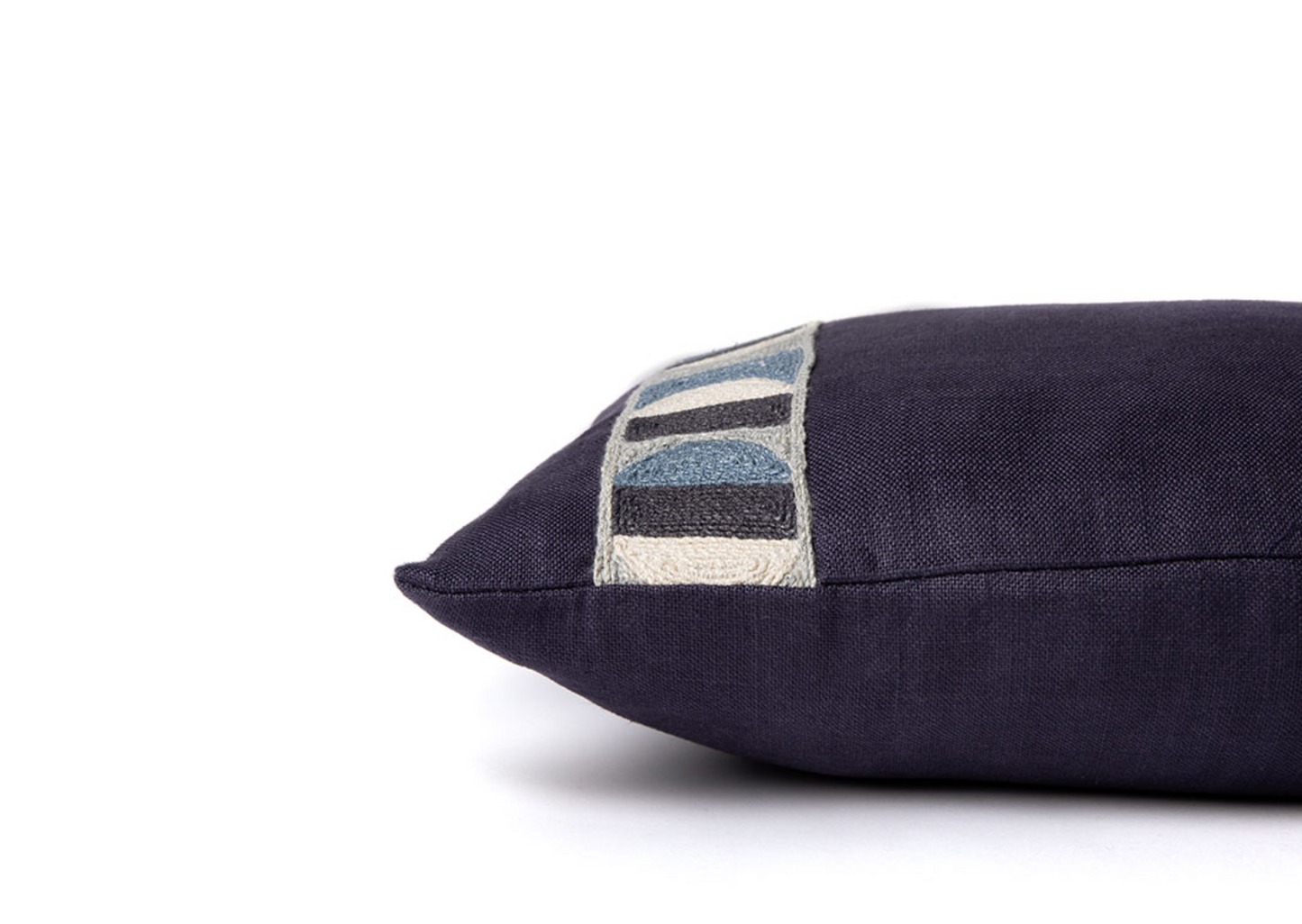 Pop Art Indigo Cushion