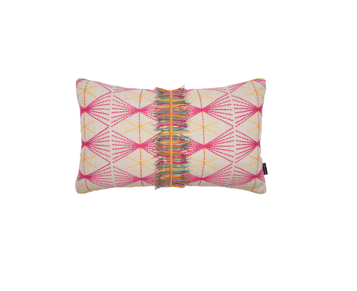 Mikado Hot Pink Pillow