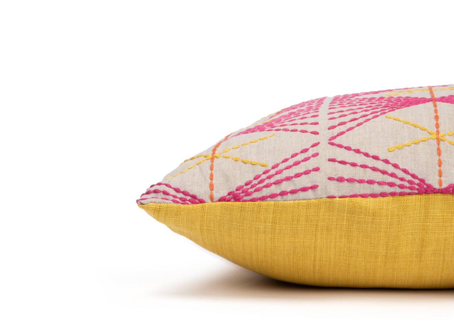 Mikado Hot Pink Pillow