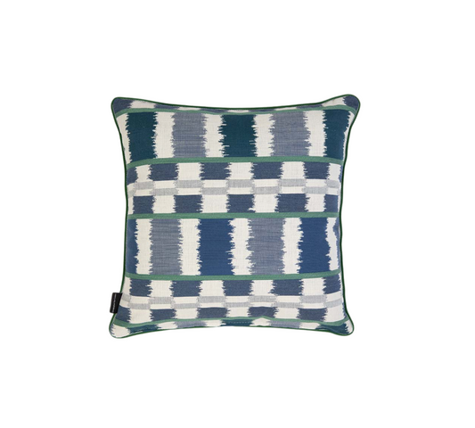 Lapaz Blue Outdoor Cushion