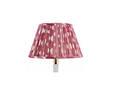 Fuchsia Whittle Round Lampshade
