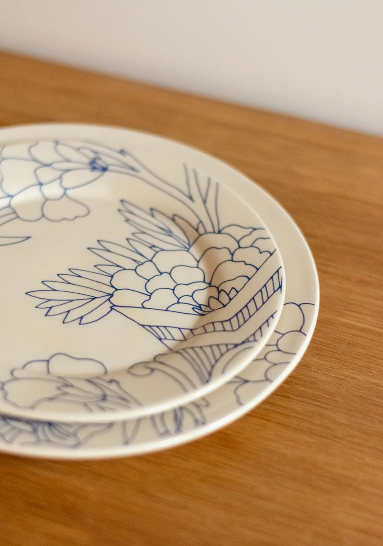 Floral Dessert Plate