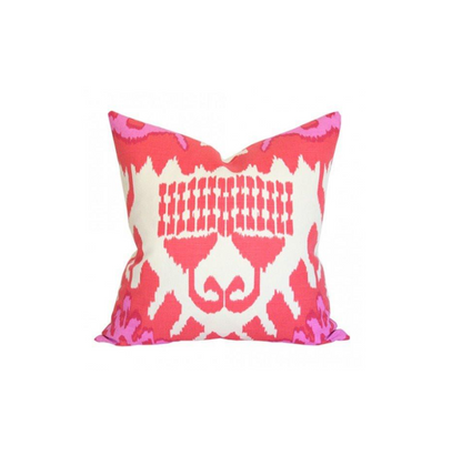 Kazak Orange & Pink Pillow