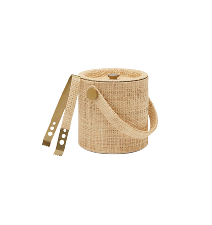 Barth Raffia Ice Bucket