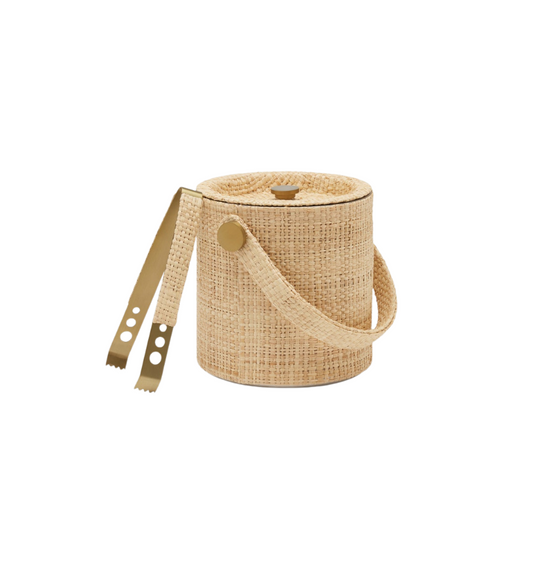 Barth Raffia Ice Bucket