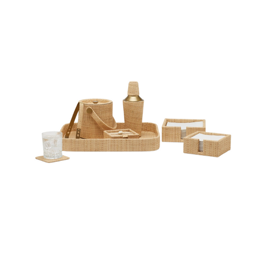 Barth Raffia Cocktail Shaker