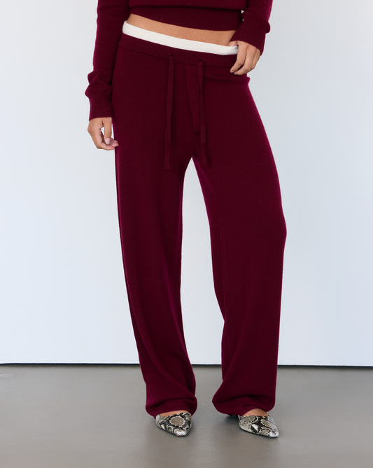 Tove Layered Cashmere Pant