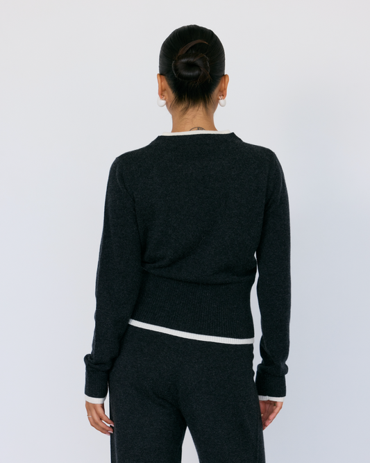 Tove Layered Cashmere Crewneck