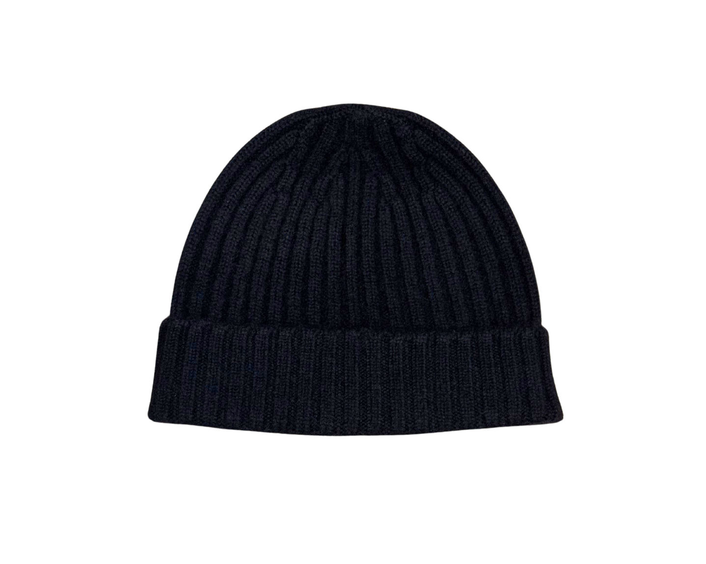 Ribbed Cashmere Beanie