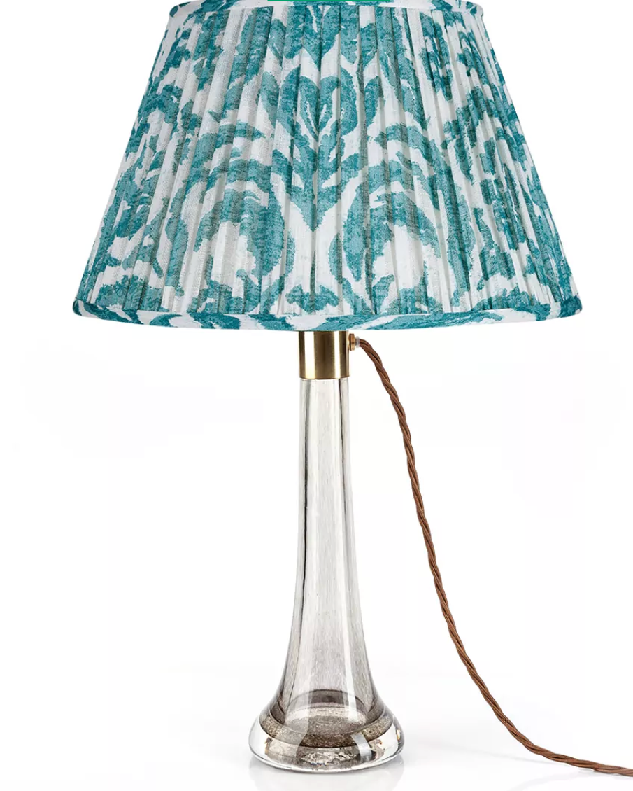 Teal Marlborough Round Lampshade