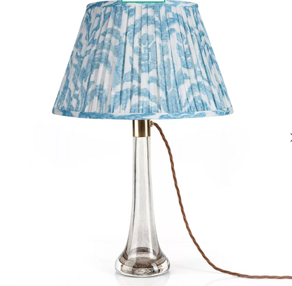 Blue Marlborough Round Lampshade