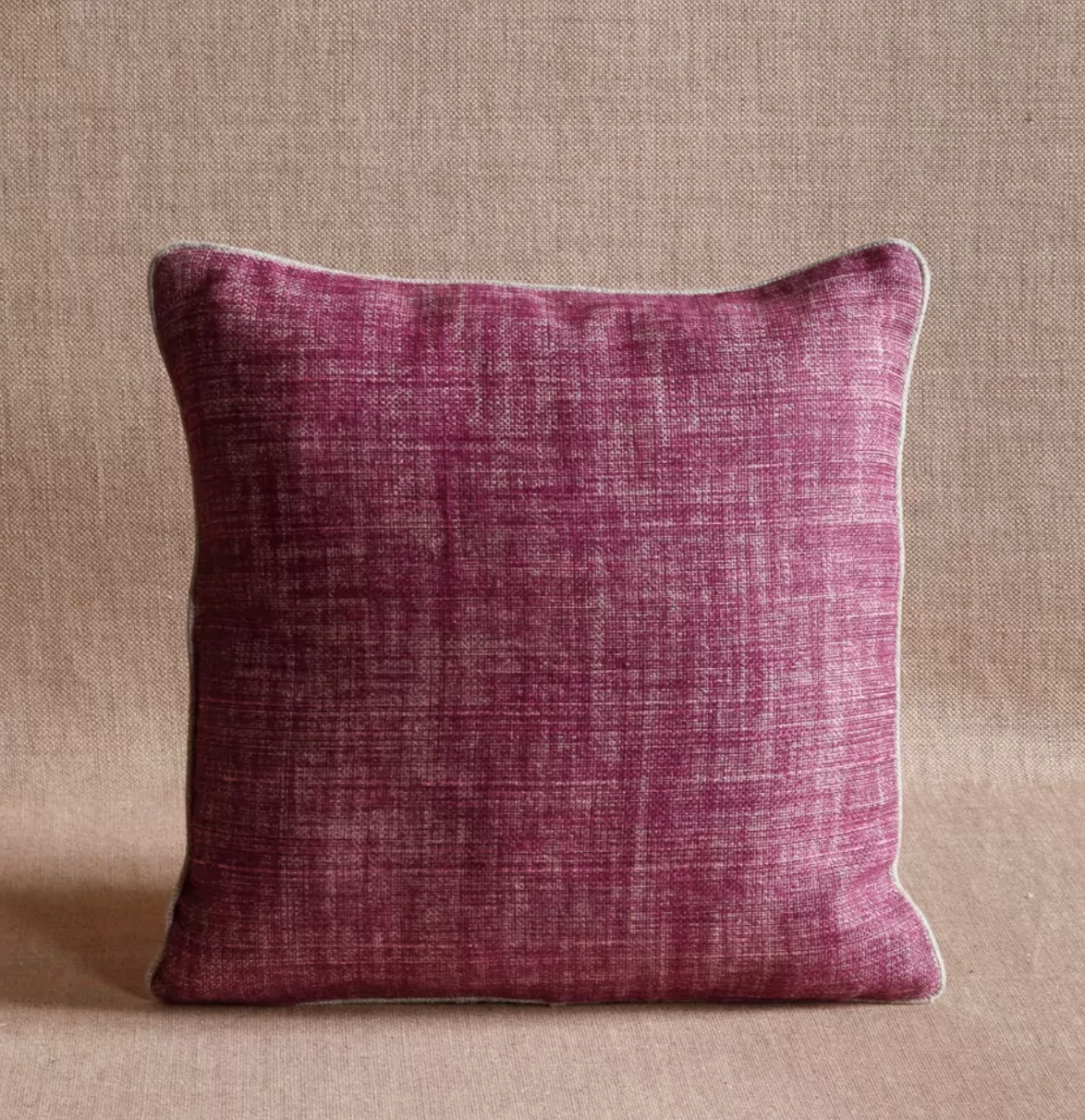 Back to the Fuchsia Pillow