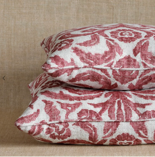 Pink Marlborough Pillow