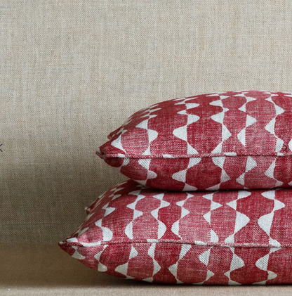 Red Whittle Pillow