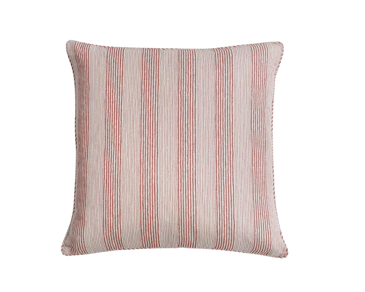 Red Ticking Pillow