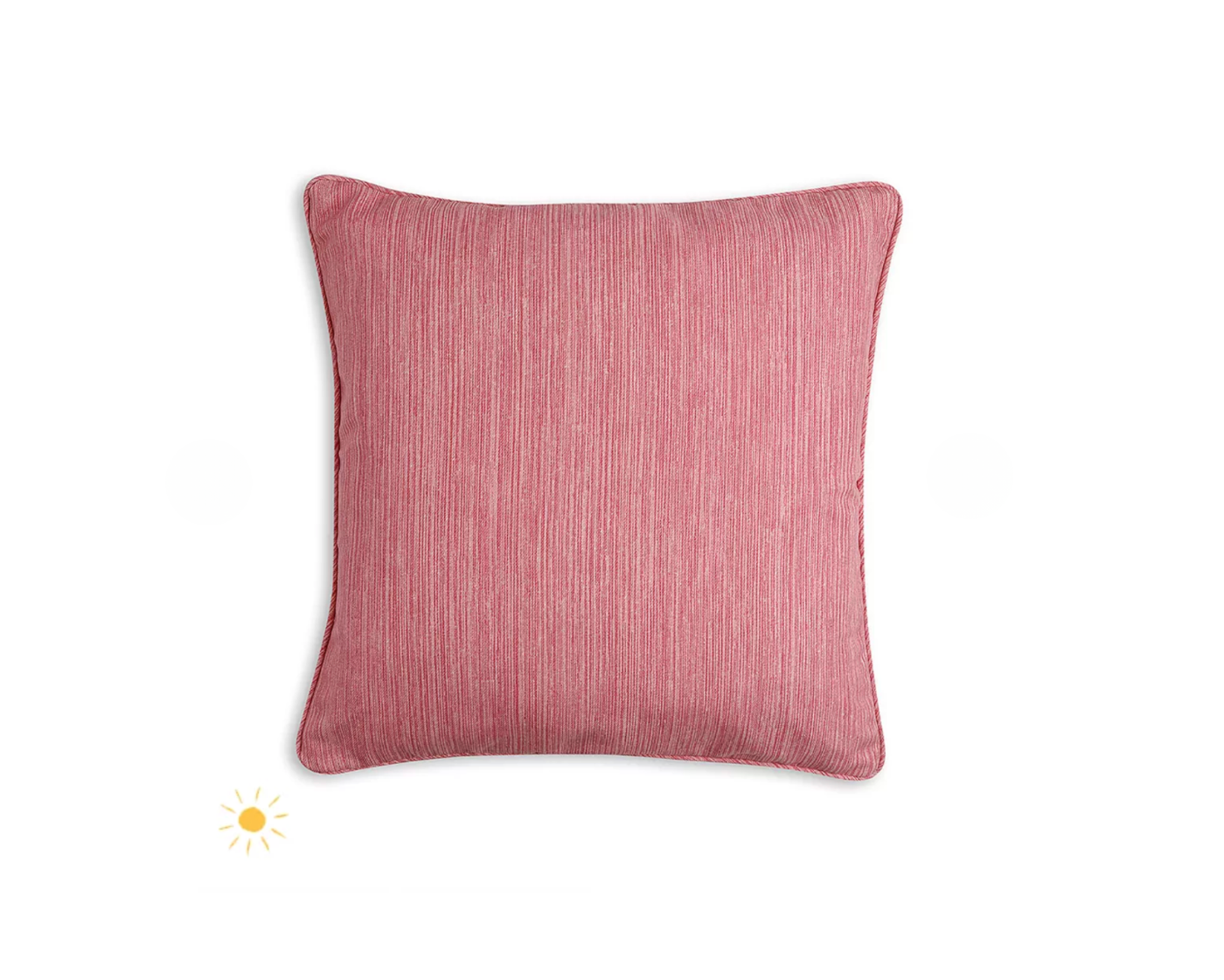 Alta Pink Strie Pillow Outdoor