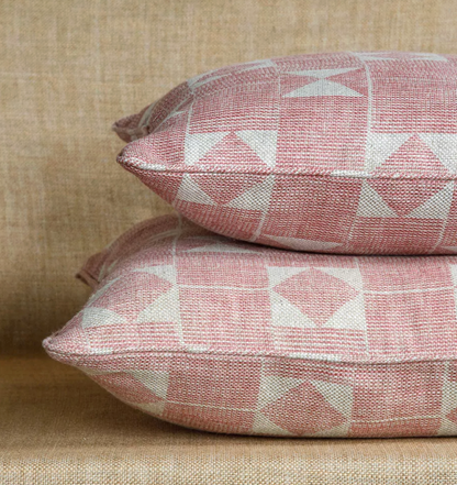 Pink Flag Pillow