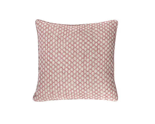 Pink Wicker Pillow