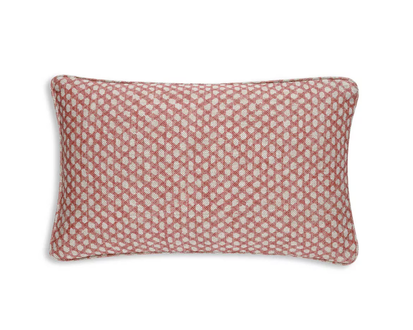 Pink Wicker Pillow